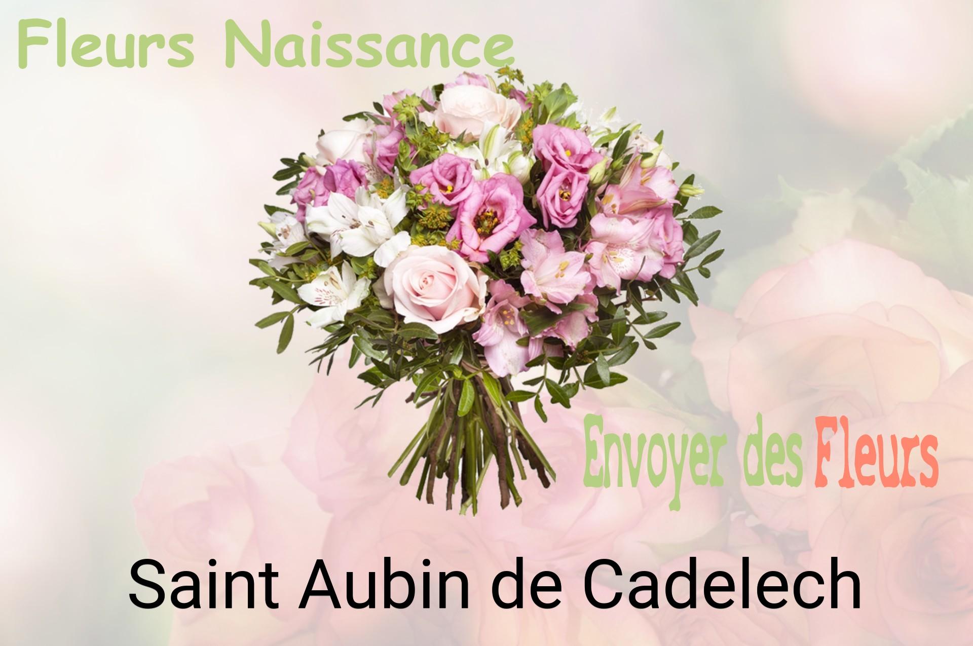 Bouquet de fleurs de naissance livré à Saint-Aubin-de-Cadelech